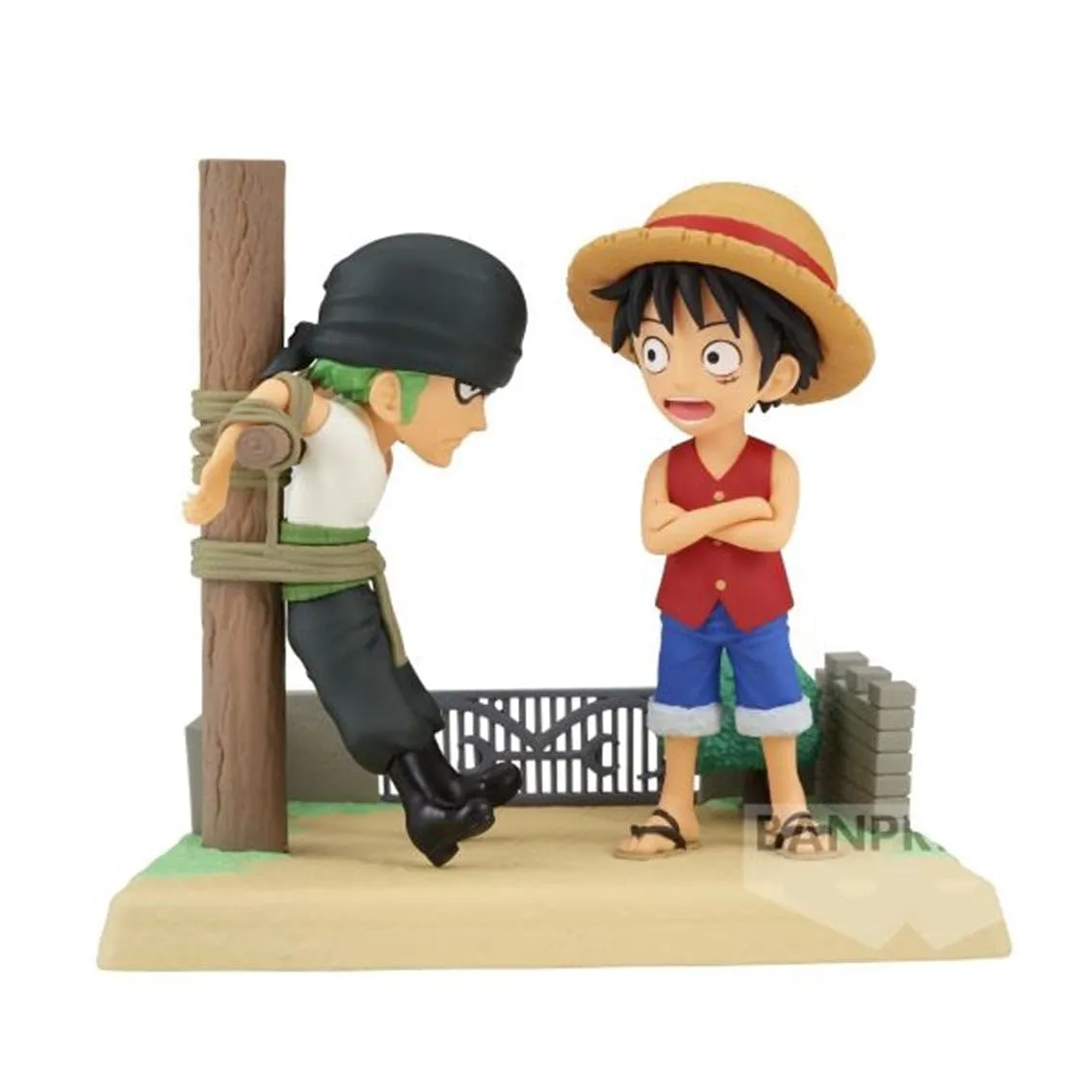 Luffy & Zoro First Meeting (Chibi) - 1